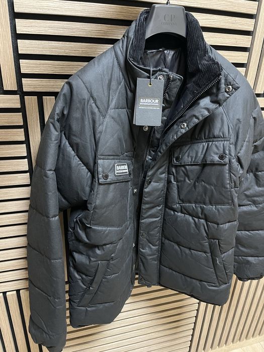 BARBOUR : Hoxton Baffle WAX Jacket Ново зимно яке размер М / Оригинал