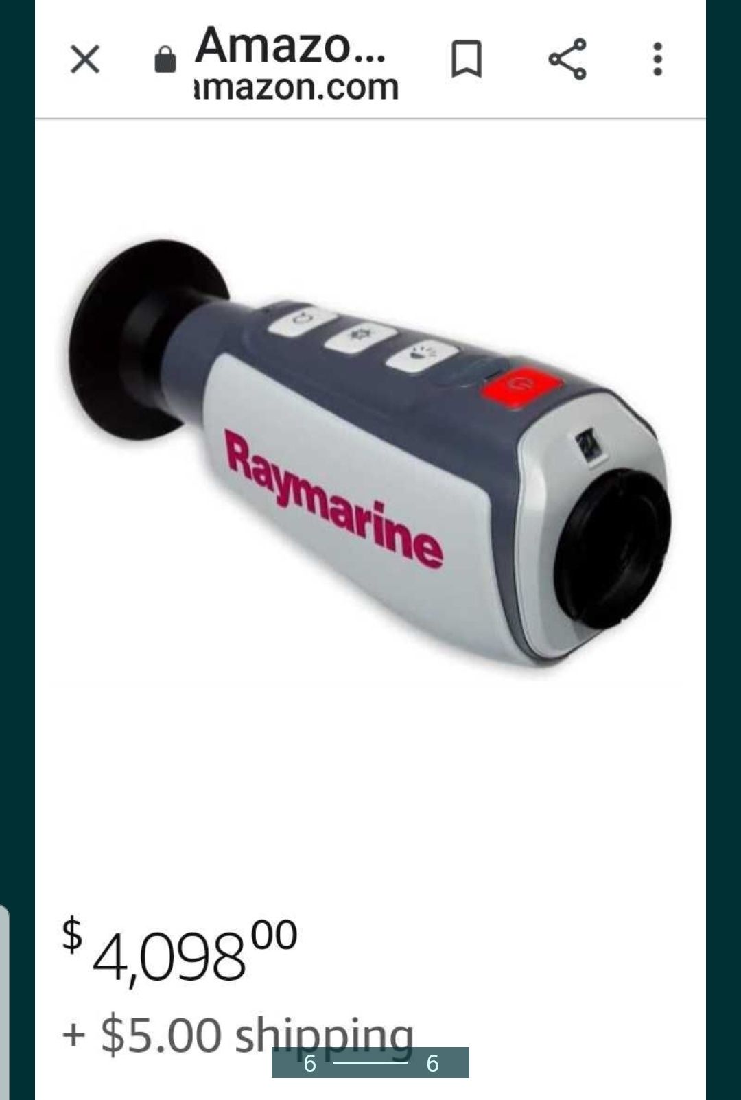 Camera termovisiune Raymarine Flir Th32