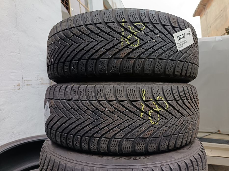 Anvelope MS iarna 205 55 16 pirelli 2019 6.5-7mm