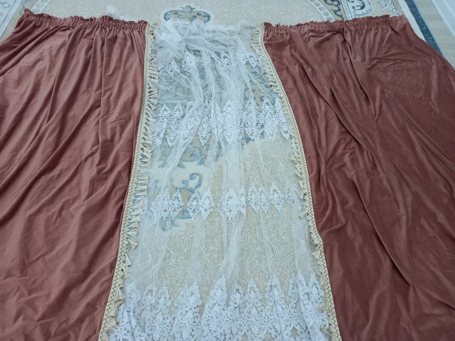 Штор с тюлью 10000