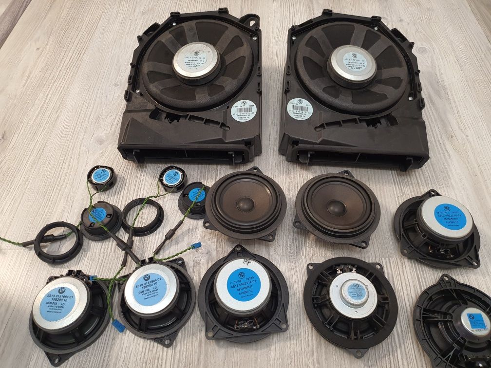 Sistem audio Hi-Fi Subwoofere Difuzoare BMW E90 E91 E87 X3 E83 X1 E84