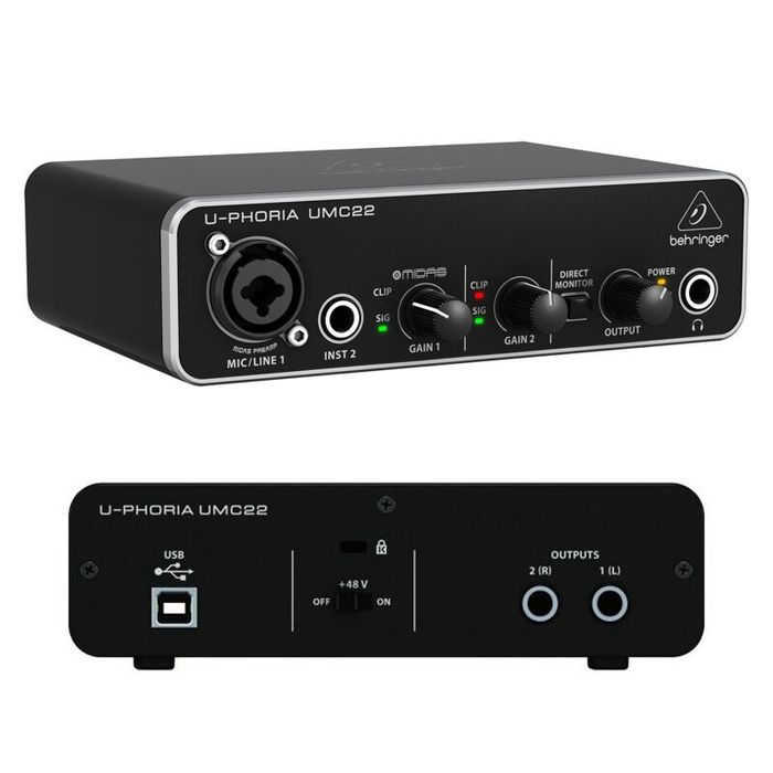 Behringer UMC22 studio karta