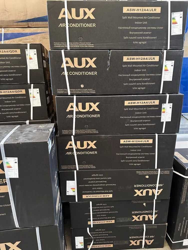 Кондиционер AUX (12) Inverter+(ТЭН) Low Voltage Model: ASW-H12A4/JLR