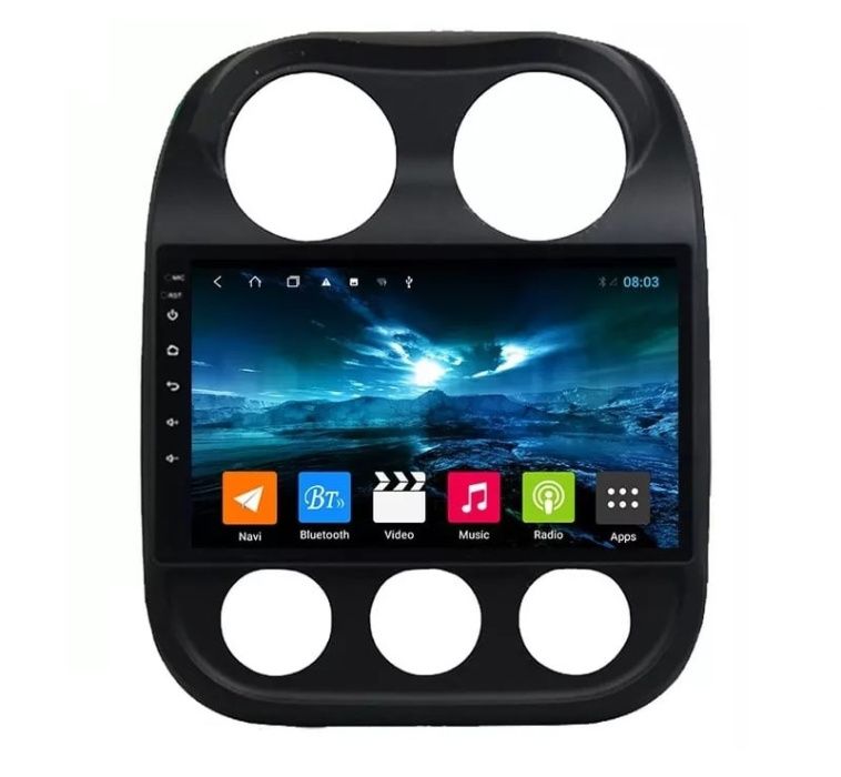 Navigatie Jeep Compass ( 2006 - 2016 ) , Android , Noua , Garantie