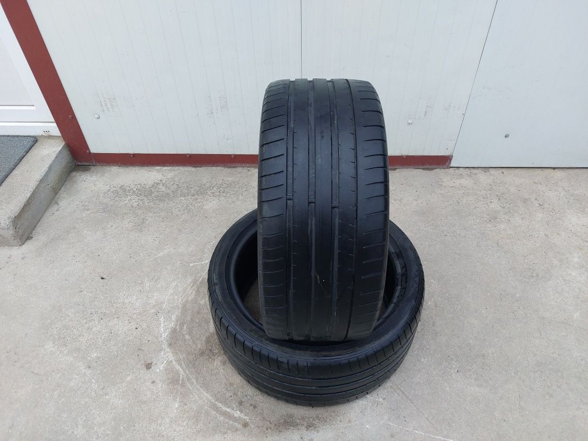 125 lei bucata! Doua anvelope de vara 255 35 19 Dunlop