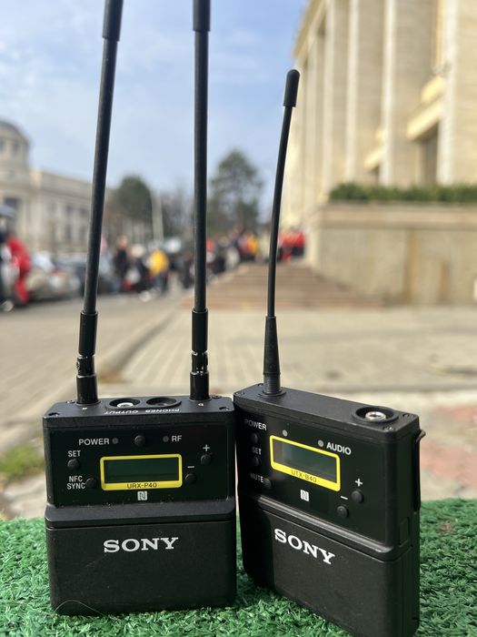 Kit Lavaliera/microfon Sony UTX-B40 URX-P40 interviuri/podcast/etc