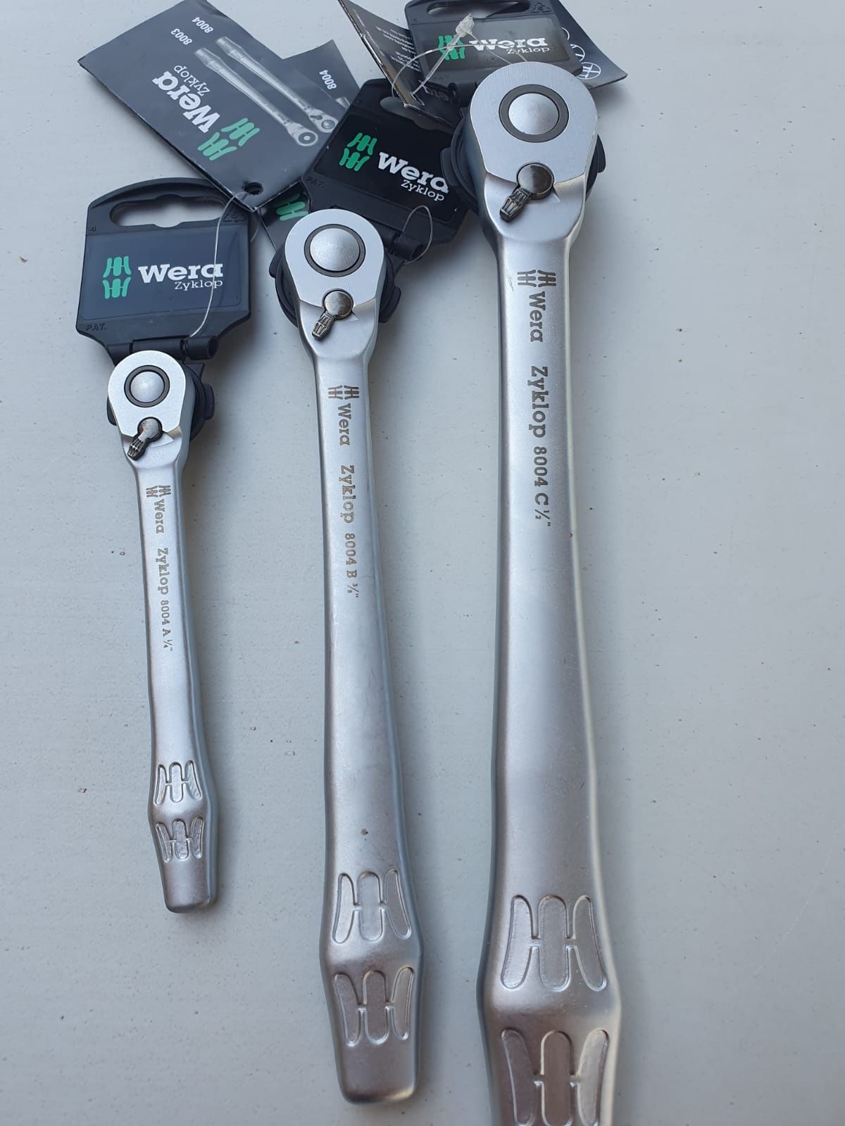 Set 3 clicheti Wera Zyklop Metal 8004