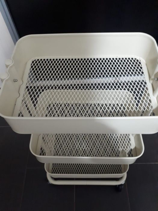 Vand suport cos fructe metalic