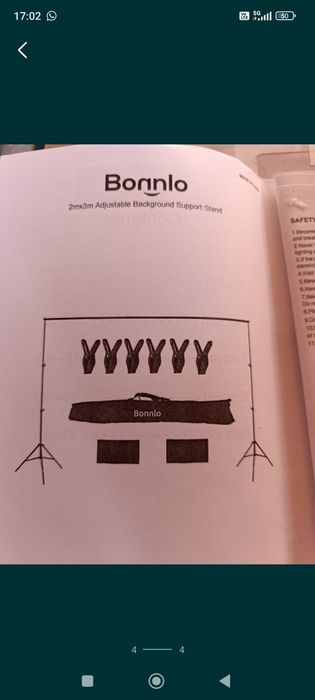 Suport fundal foto nou