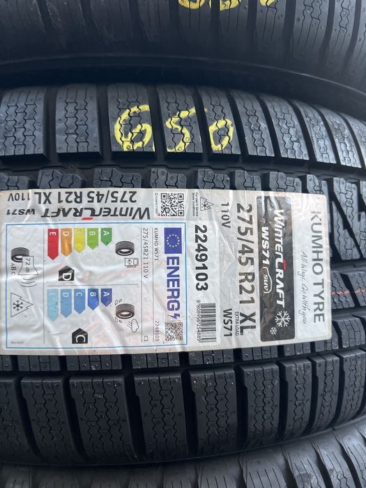 275 45 21 Kumho Winter craft ws71 suv / Vulcanizare Non Stop