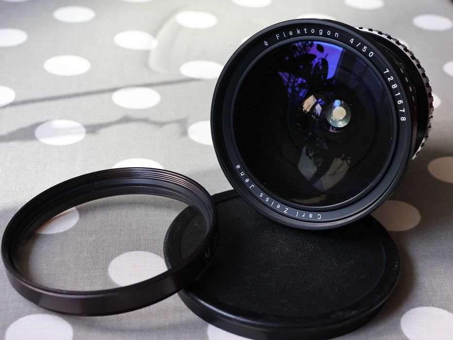 Obiectiv Carl Zeiss Jena, Flektogon 4, 50mm, montura P6
