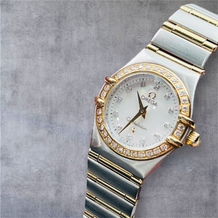 Omega Constelation 22.5mm дамски часовник тип бижу