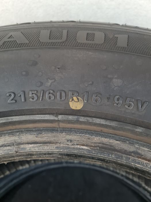 Летни гуми 2 броя AEOLUS Steering Ace 215 60 R16 дот 0314