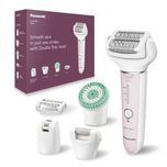 Epilator Panasonic ES-EY80-P503, Wet & Dry, 2discuri & 60 pensete