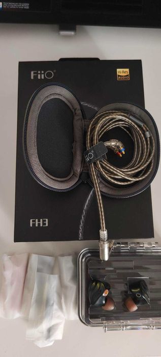 Casti FIIO FH3 + amplificator FIIO UTWS3