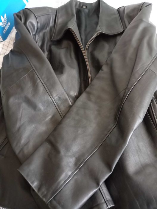 Мъжко кожено яке, естествена кожа