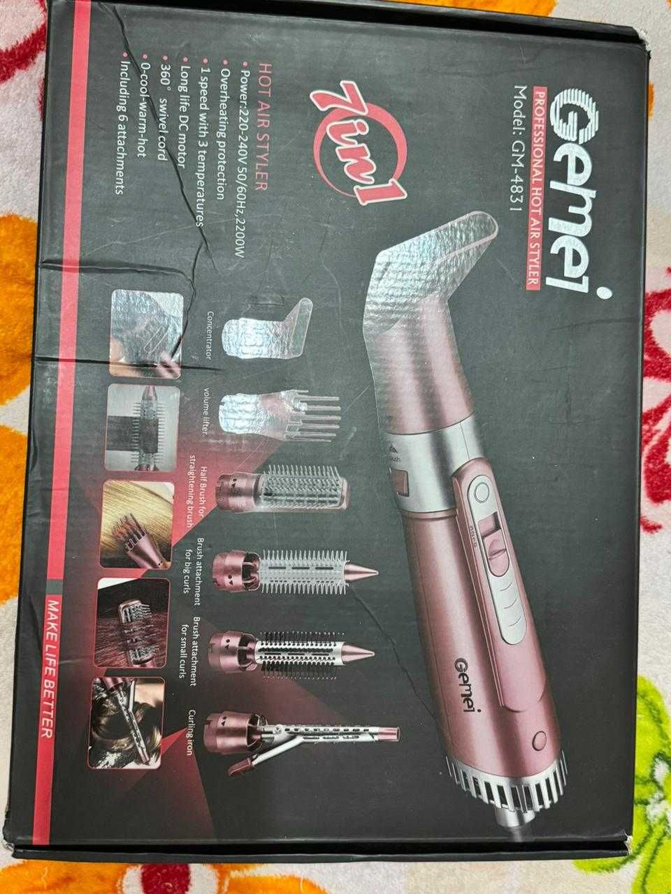 Сешоар Gemei Епилатор Braun