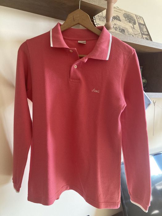 Дизайнерска черна блуза М, Памучна блуза Levi’s, M