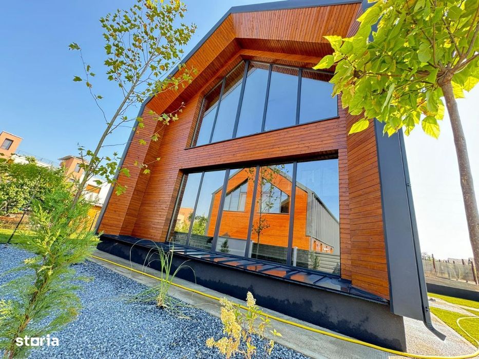 Vila Ultramoderna, tip Barnhouse, 4 camere, 4 bai, Miroslava