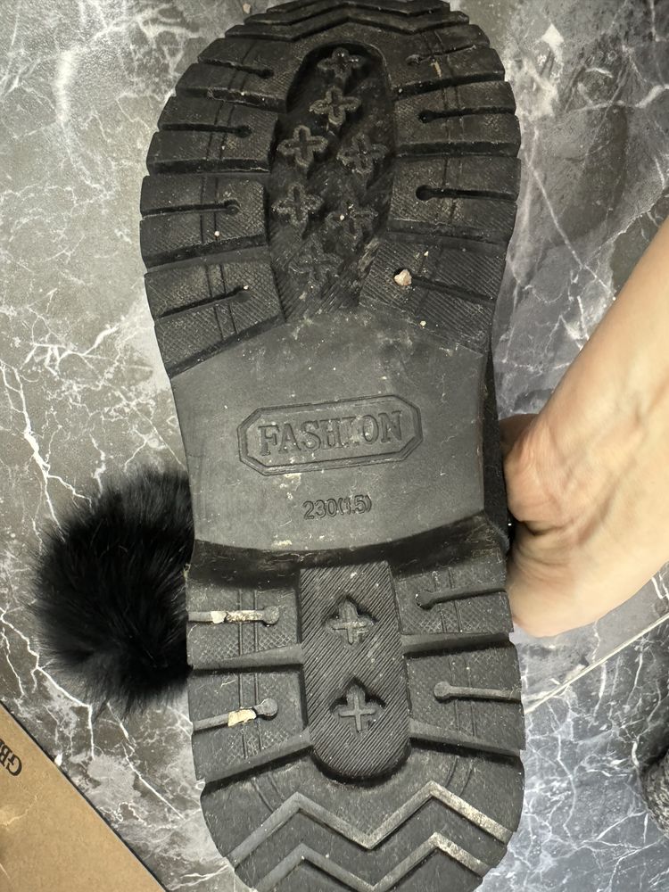 Сапоги натуралка зима