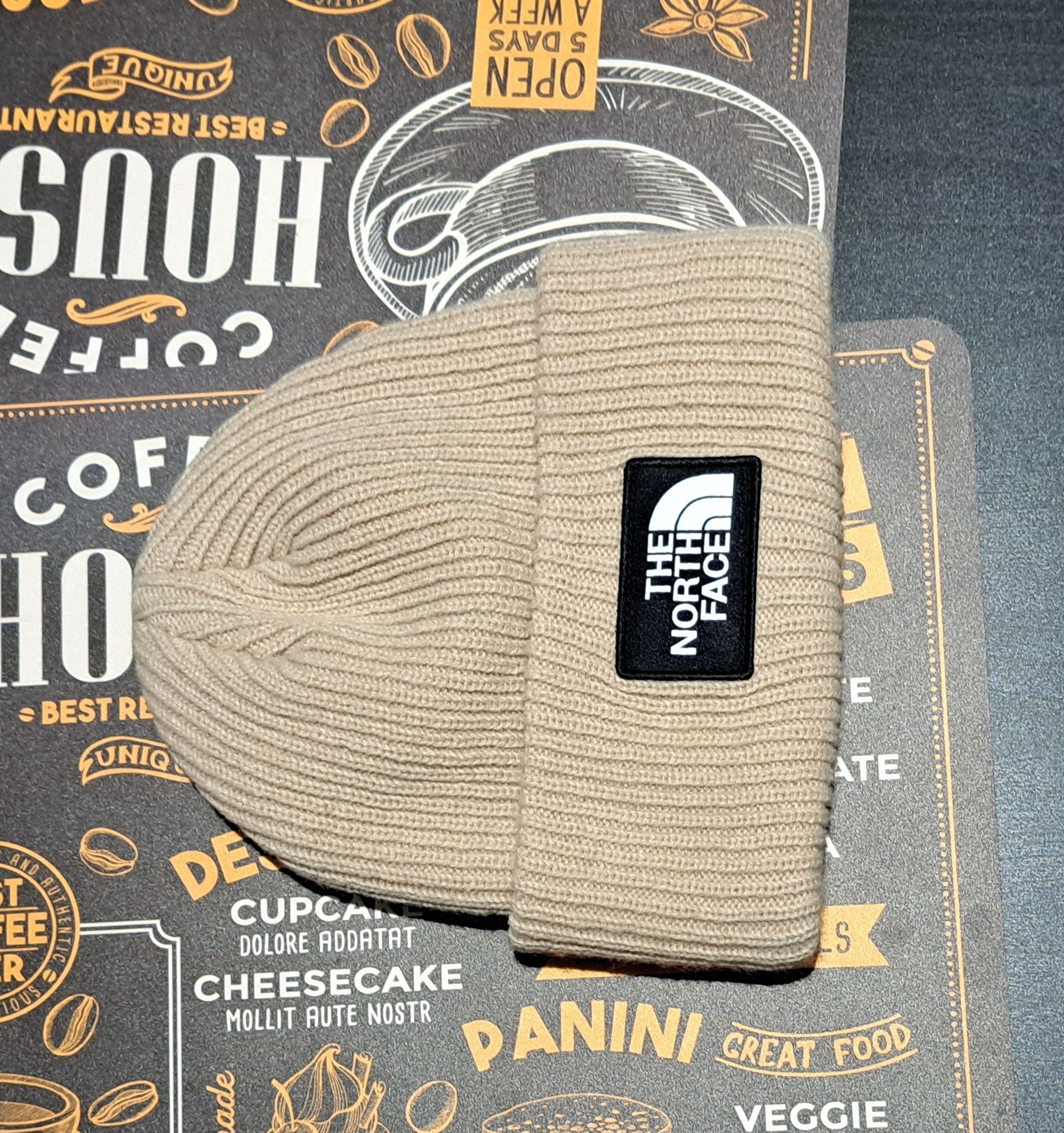 North face beanie шапка