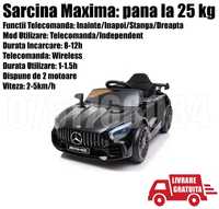 Masinuta Masina Electrica Copii Mercedes AMG Neagra LIVRARE GRATUITA