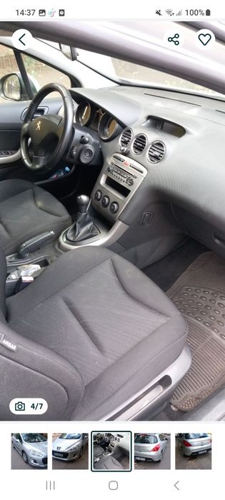 **Peugeot 308*2012 euro5*215000km*