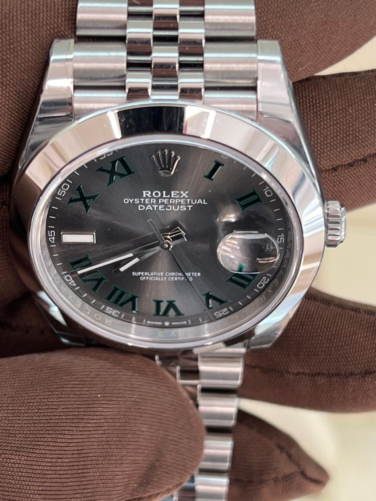 Rolex 126300 Wimbledon чисто нов 2024