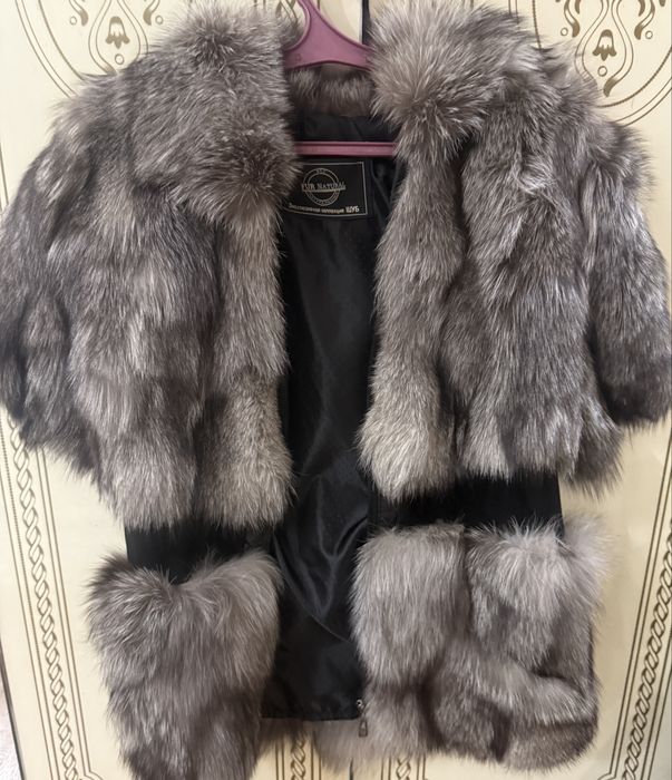 Продам шубу из чернобурки в идеальном состоянии, размер 42, цена80000