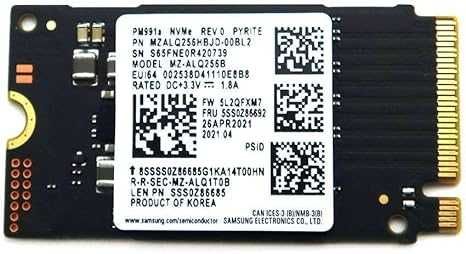 Продаётся SSD-накопитель Samsung MZ-ALQ256B