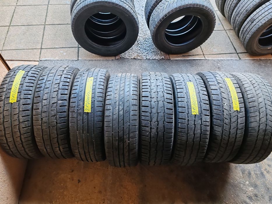 Vând cauciucuri 215/60/17 C M+S 8 buc imp Germania