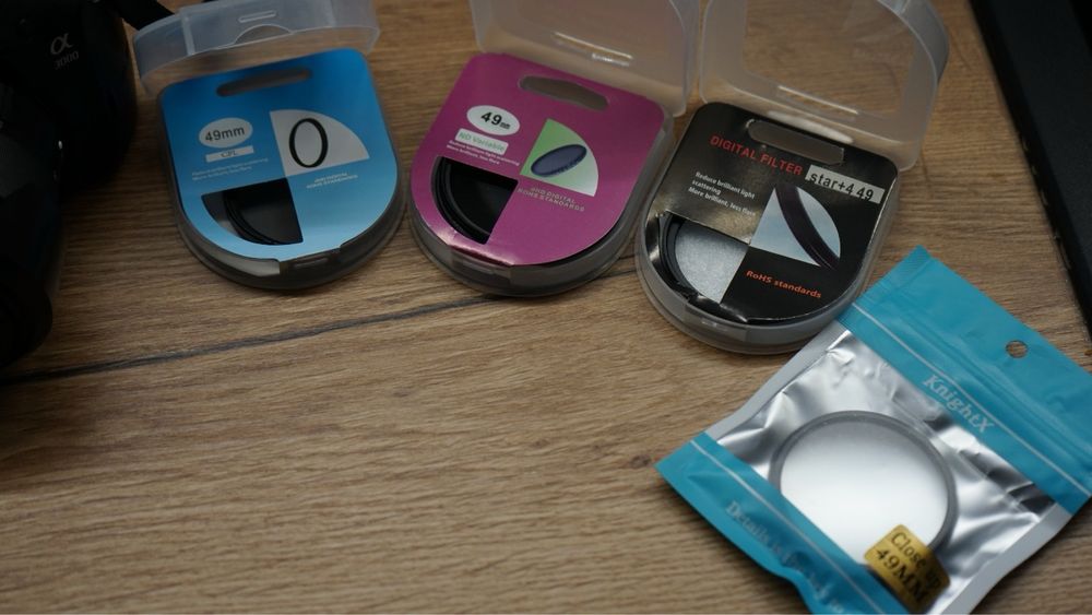 SONY a3000 kit+filtre+ cutie originala