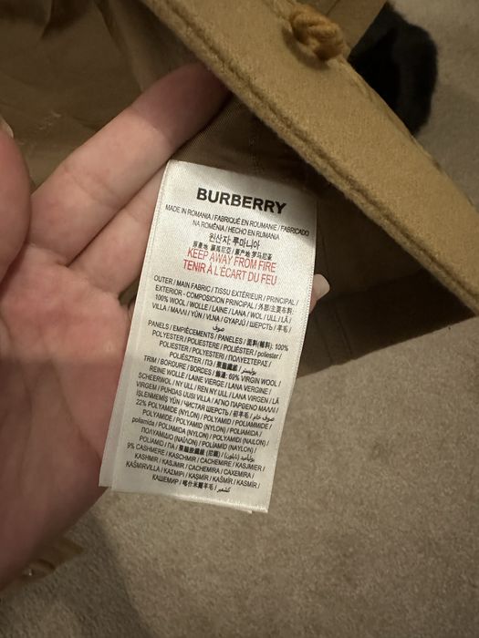 Palton/geaca burberry copii, marimea 92