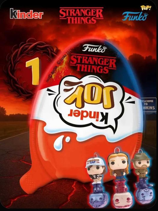 Киндер джой "Очень странные дела"