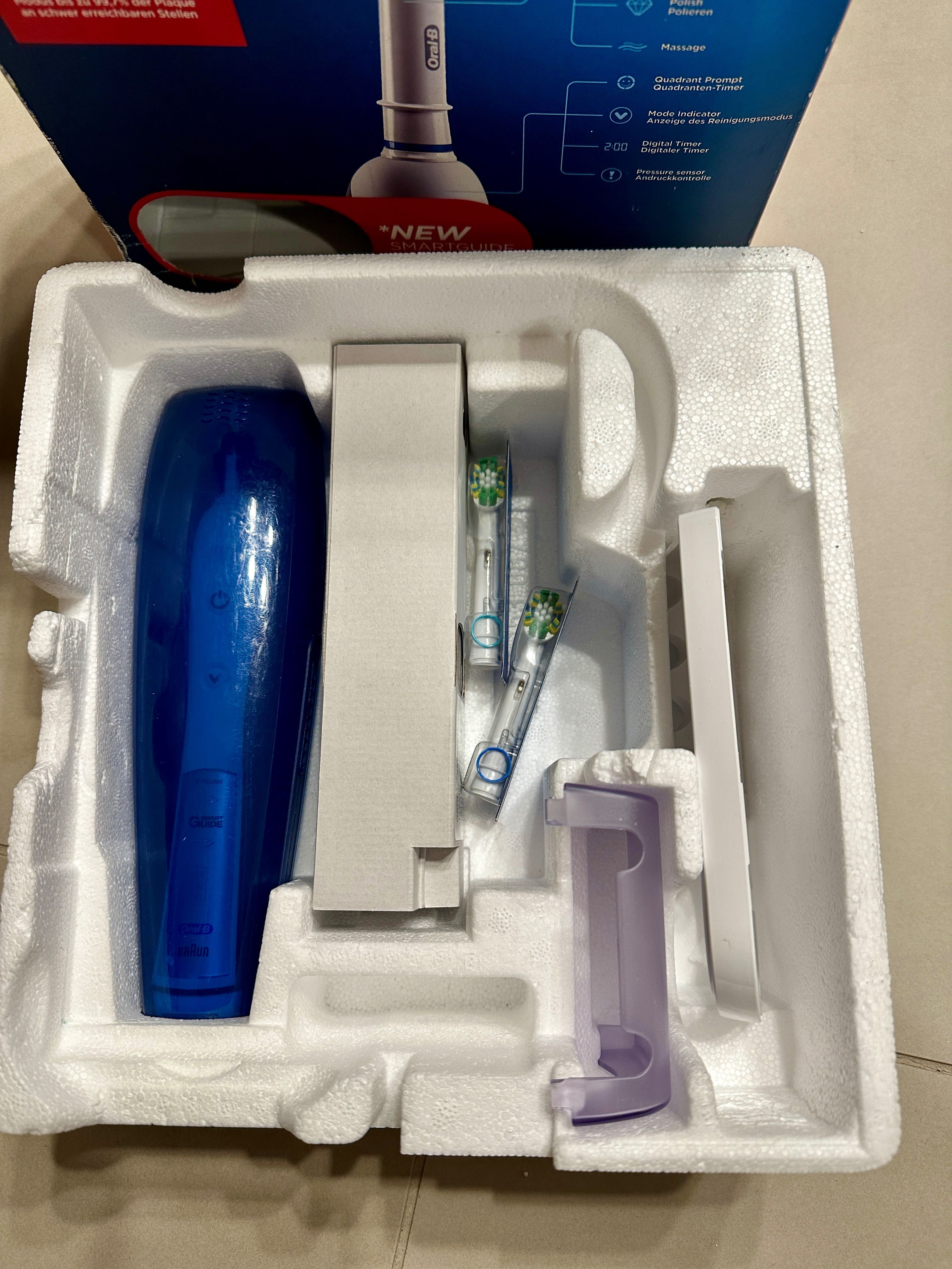 Електрическа четка за зъби Oral B Triumph 5500, Smart Guide