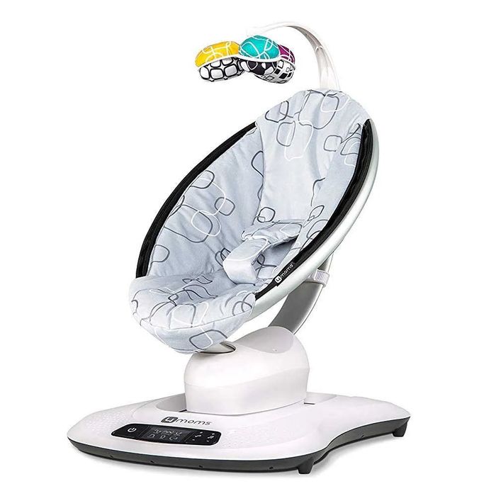 Люлка за бебе 4moms mamaRoo 4 Silver Plush