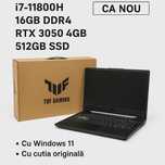 Laptop ASUS TUF F15 FX506HE – i7, 16GB RAM, RTX 3050 – ca nou