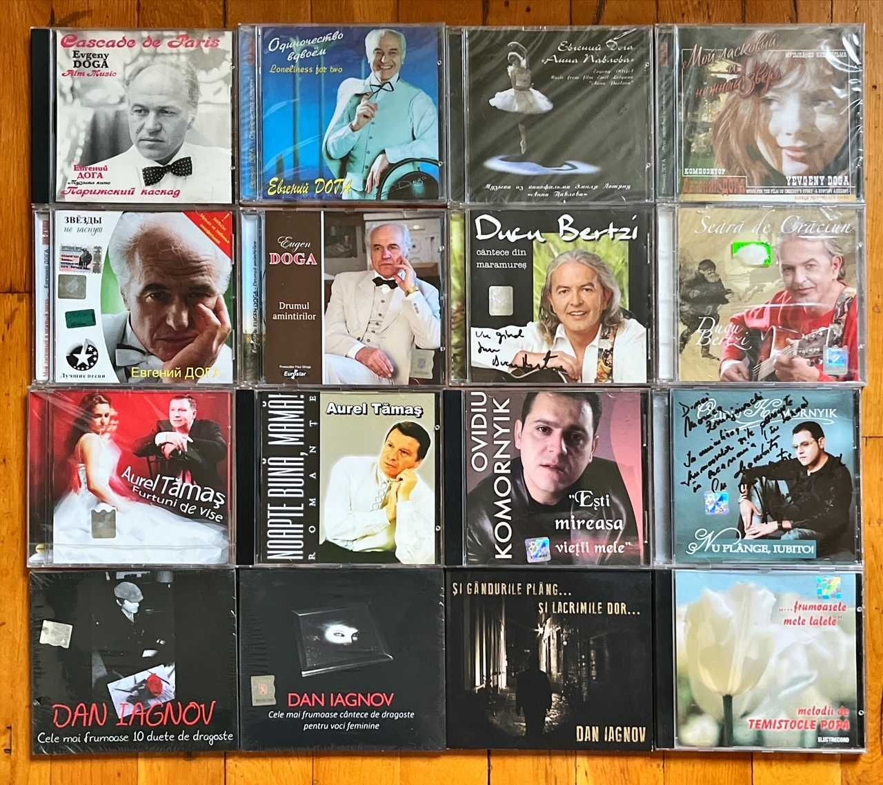 Lot CD pop: Constantinescu, Crisan, Doga, Bertzi, Tamas, Iagnov, Dauer