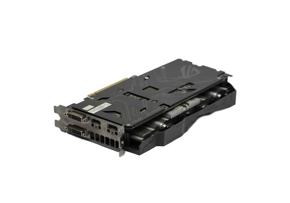 Видеокарта 4Gb ASUS NVIDIA GeForce GTX1050Ti Питание 6 pin, Бэкплэйт,