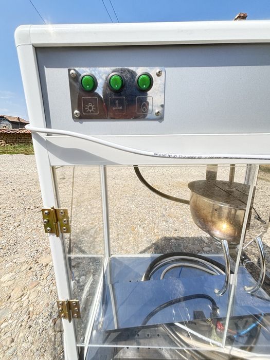 Машина за пуканки на газ/ток