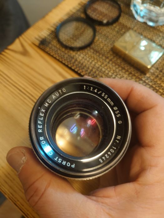 Obiectiv manual focus Porst Color Reflex 55mm f1,4