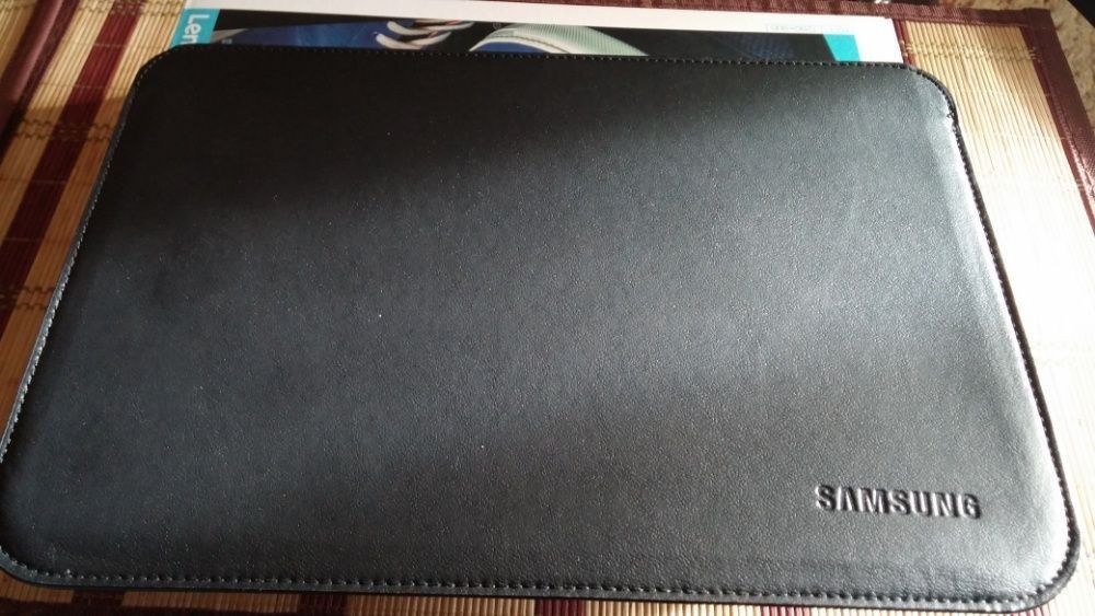 Husa tableta diagonala 10", piele naturala, model Samsung.