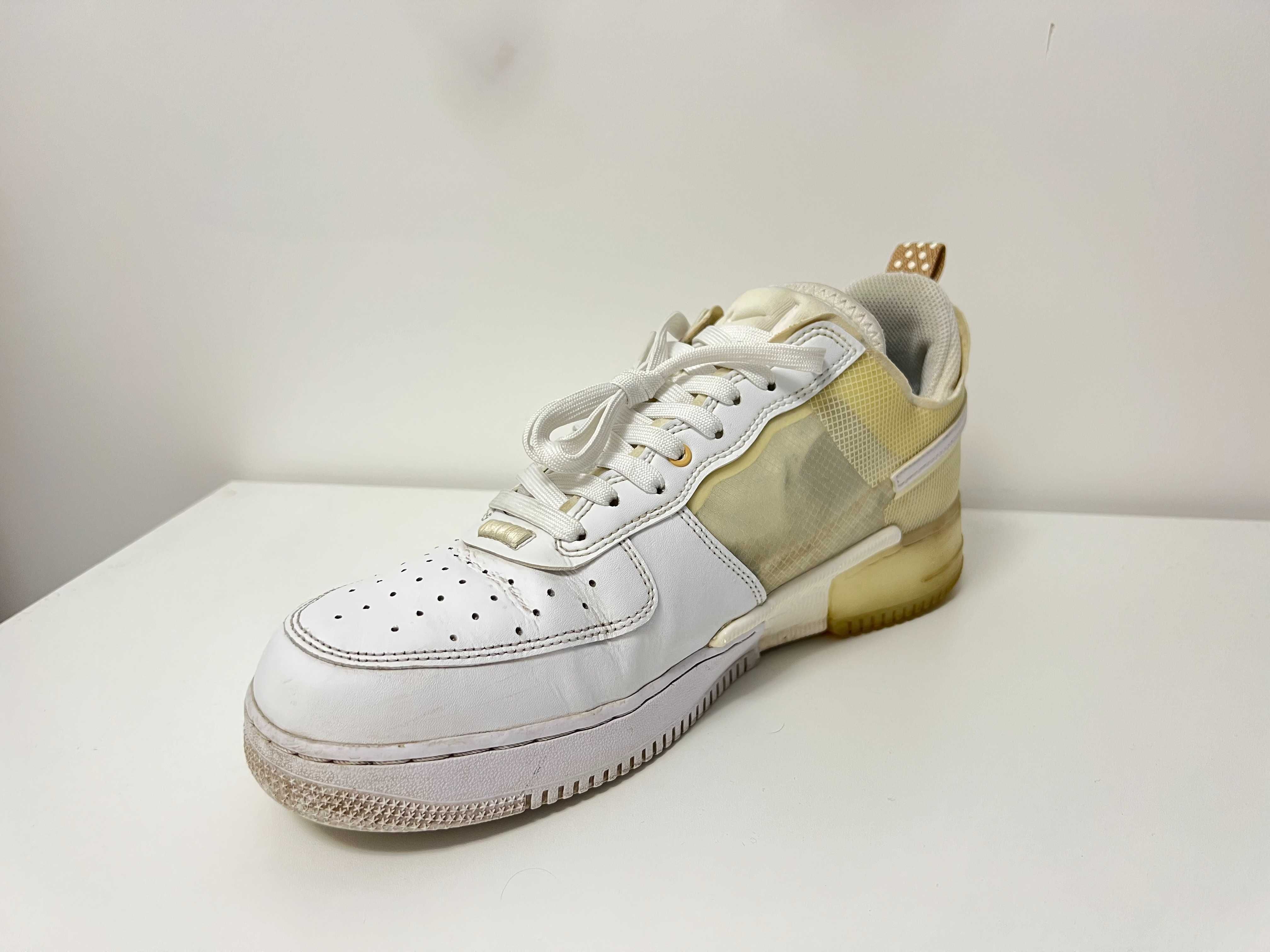 Nike Air Force 1 React Triple White, 45