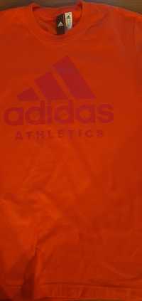 Tricouri Adidas marimea M vernil si portocaliu
