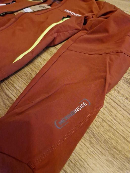 Jacheta Ortovox midlayer softshell merino, masura S, noua cu etichete