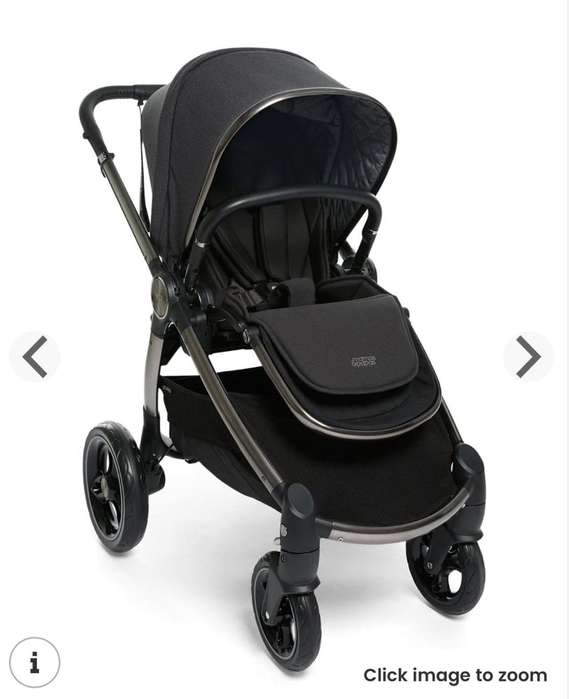 Количка Mamas & Papas Ocarro Onyx + кош за новородено и аксесоари