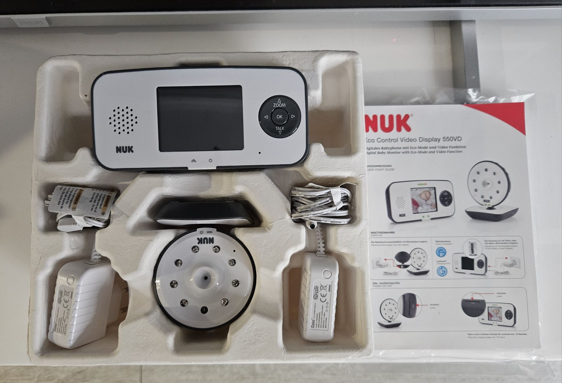 Бебефон Nuk Eco Control Видео 550VD
Бебефон Nuk Eco Control Видео 550V
