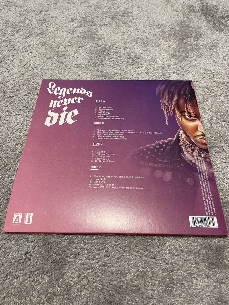 Vinyl Juice WRLD Legends Never Die