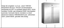Dulap congelare 1400L