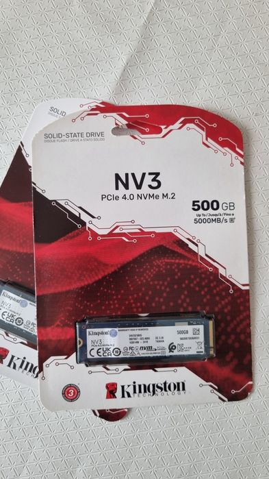 SSD Kingston NV3 500GB M.2 PCIe 4.0